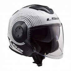 Шлем LS2 OF570 Verso Spin White Black