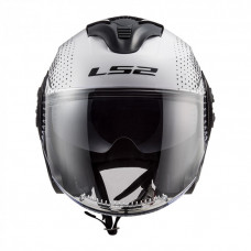 Шлем LS2 OF570 Verso Spin White Black